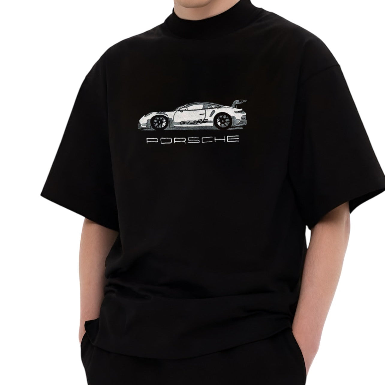 Porsche GT3RS Embroidered: T-Shirt