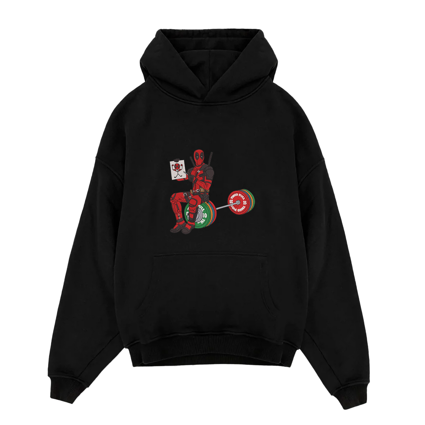 'Gym Pool' Embroidered: Hoodie