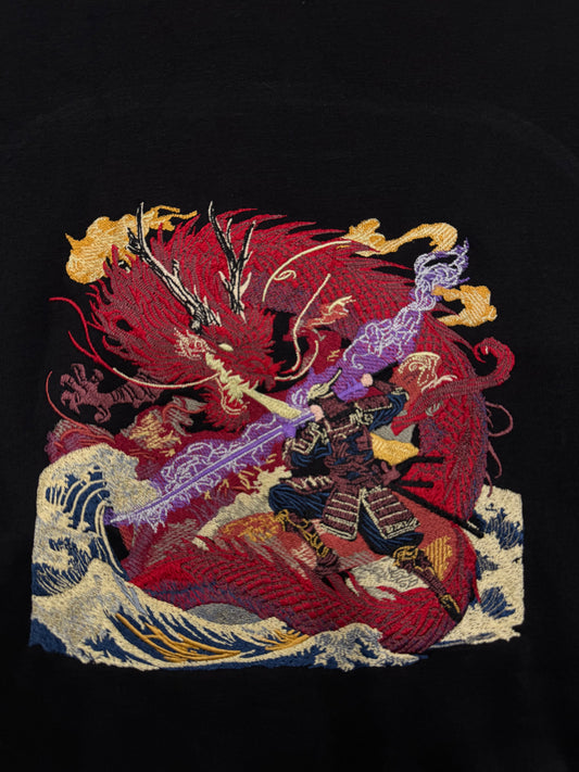 ‘SAMURAI’ EMBROIDERED: HOODIE