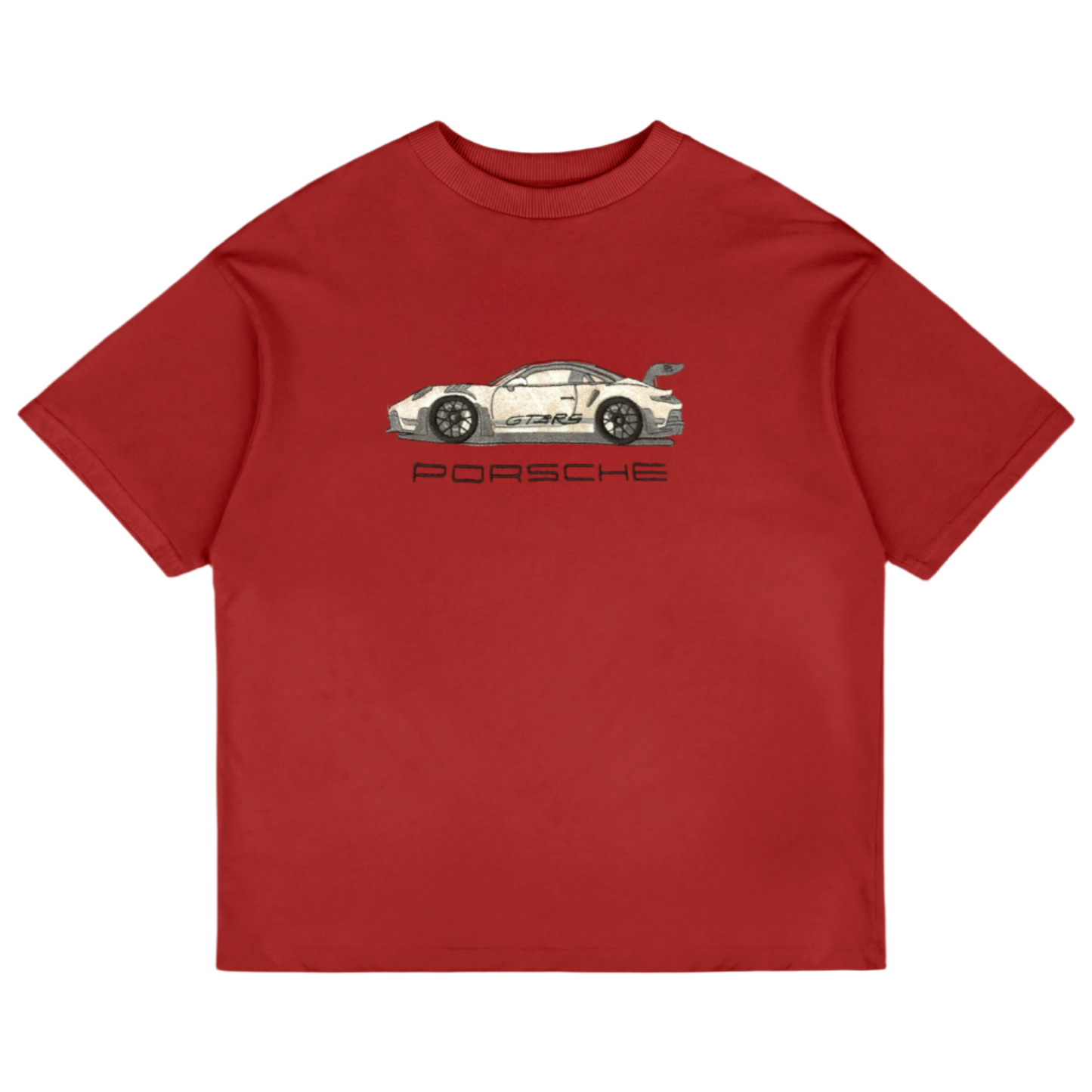 Porsche GT3RS Embroidered: T-Shirt