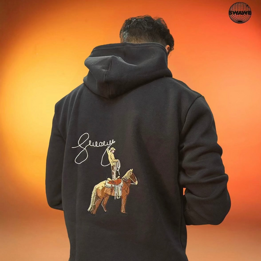'WILD WEST' EMBROIDERED: HOODIE
