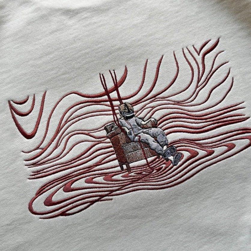 SIMULATION REALITY EMBROIDERED: TSHIRT