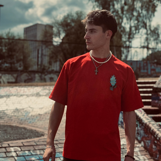 'FLAMING LIGHTER': T-SHIRT