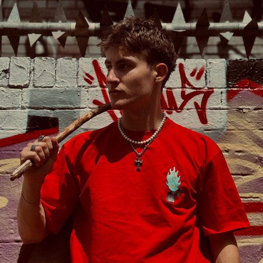 'FLAMING LIGHTER': T-SHIRT